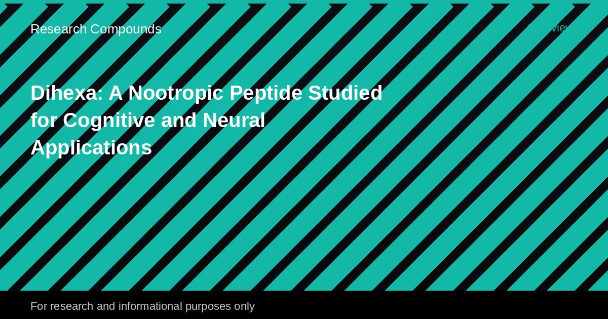 A close-up of a research laboratory bench with peptide vials, molecular model structures, and a neuroscience journal open to a brain imaging study